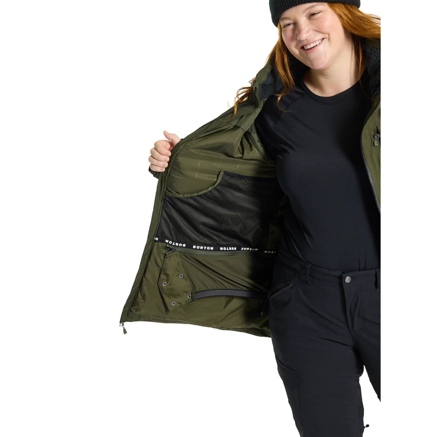 Burton Women's Pillowline GORE-TEX 2L Jacket - Forest Night