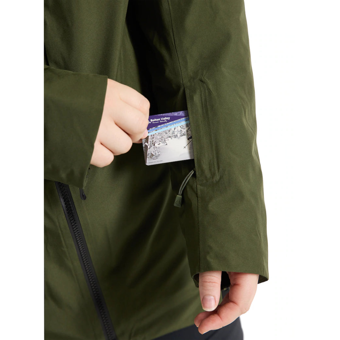 Burton Women's Pillowline GORE-TEX 2L Jacket - Forest Night