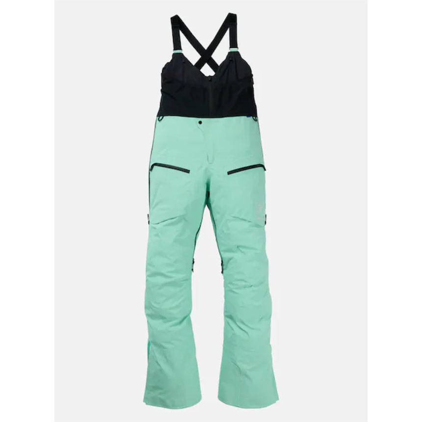 Burton Women's [ak] Tusk GORE-TEX PRO 3L Hi-Top Bib Pants - Powder Mint