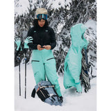 Burton Women's [ak] Tusk GORE-TEX PRO 3L Hi-Top Bib Pants - Powder Mint