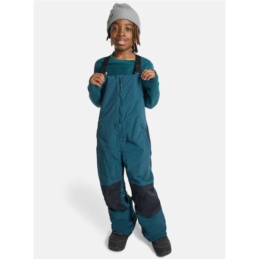 Burton Youth Skylar 2L Bib Snowpants-Deep Emerald