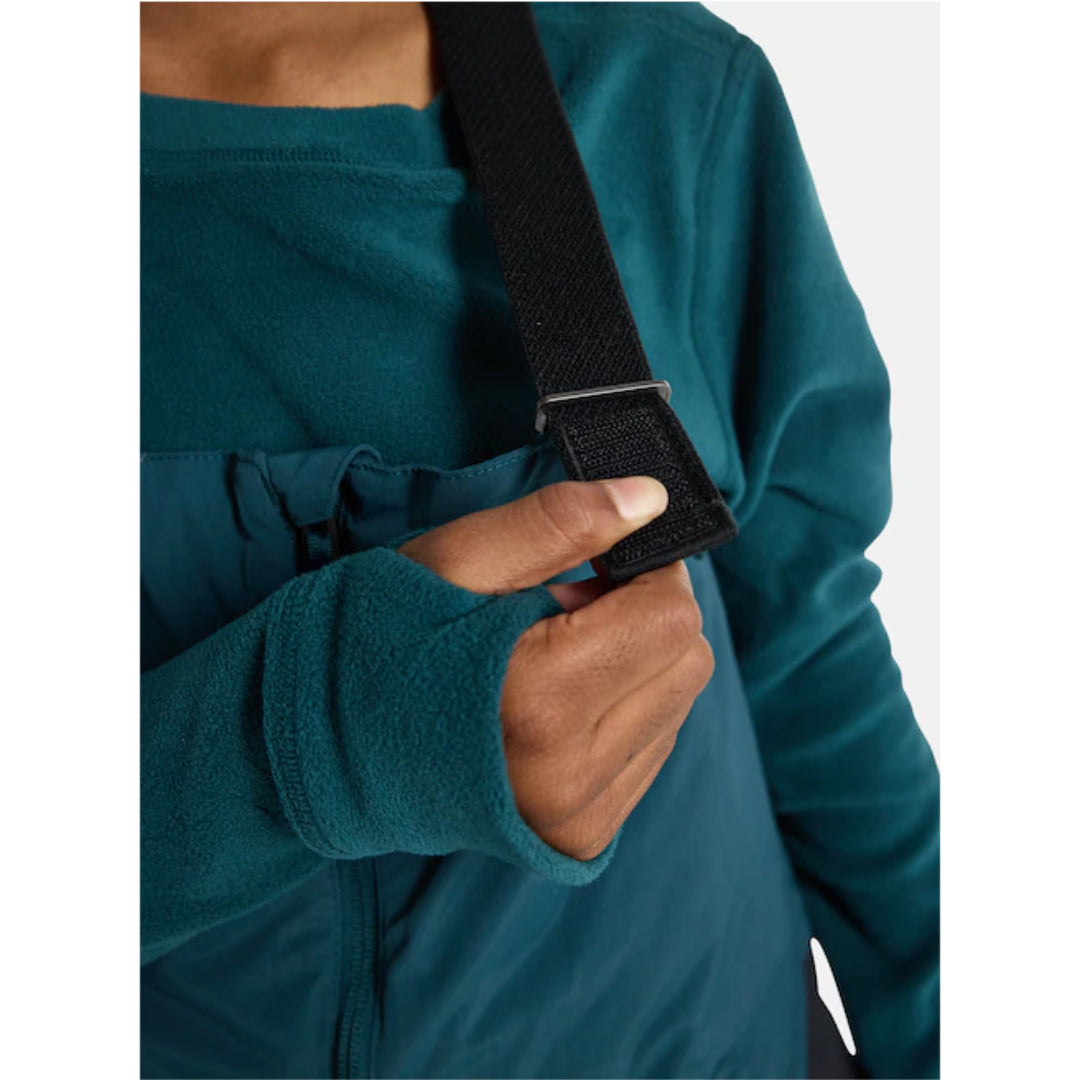 Burton Youth Skylar 2L Bib Snowpants-Deep Emerald