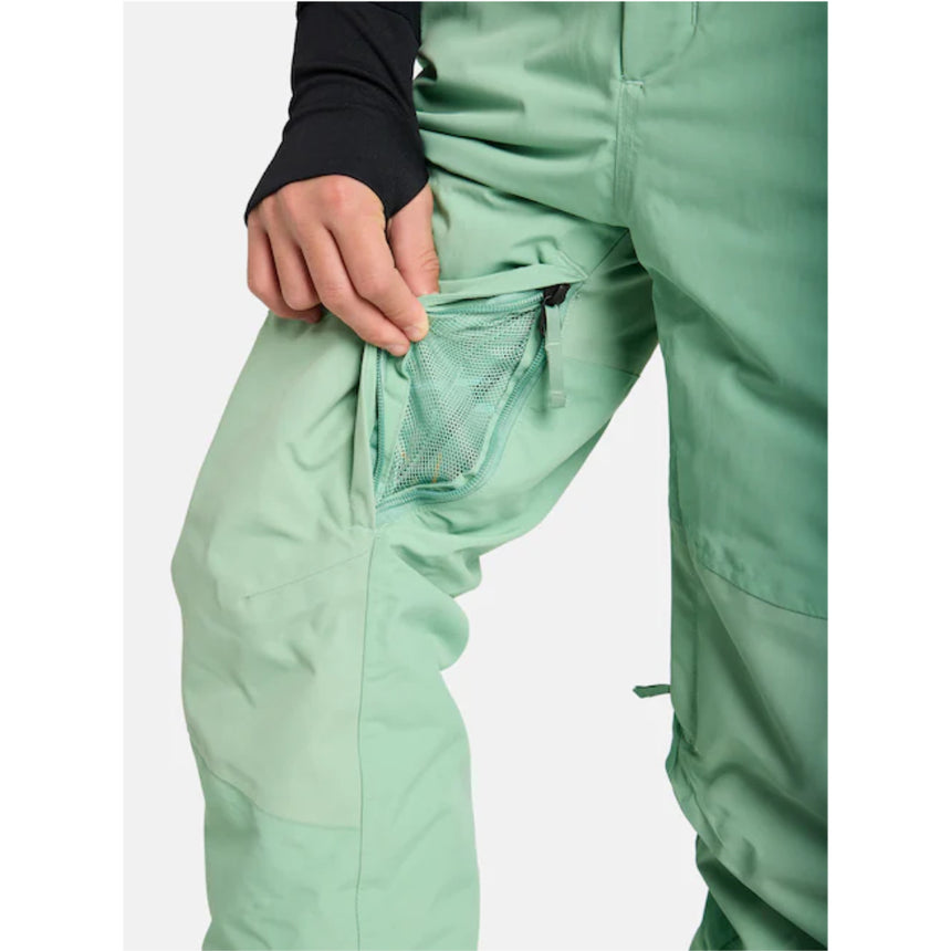 Burton Youth Skylar 2L Bib Snowpants-Soft Sage