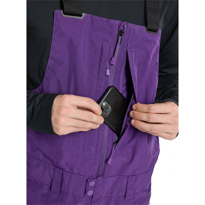 Buton Men's Reserve GORE-TEX Bib Pants- Imperial Purple