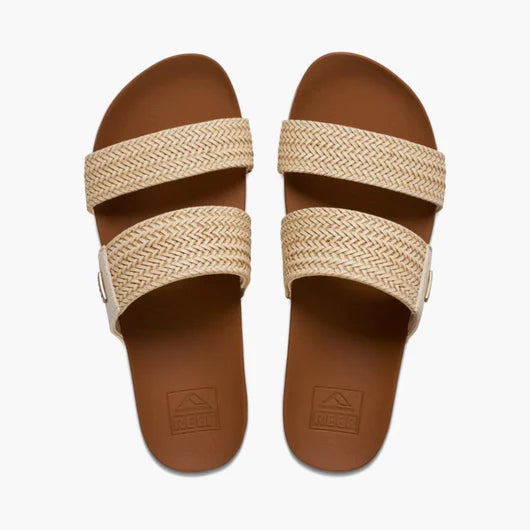 Reef Reef Women VISTA BRAID II - Vintage Vintage 6 Womens Sandals Flip Flop 5 to 11