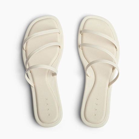Reef Reef Women WILLOW AVA Sandals - Whisper White Whisper White 6 Womens Sandals Flip Flop 5 to 11