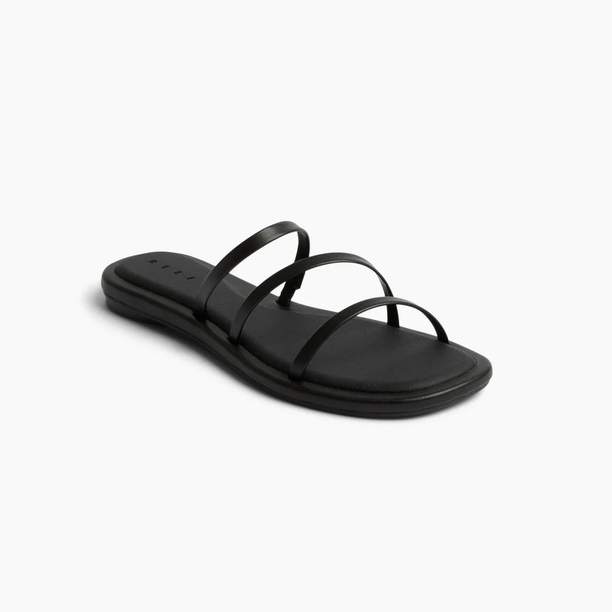 Reef Reef Women WILLOW AVA Sandals - Black Black 6 Womens Sandals Flip Flop 5 to 11