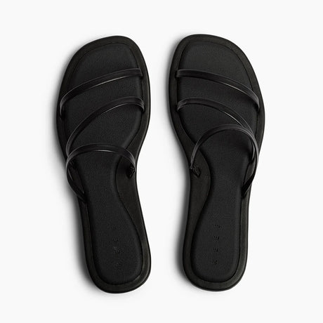 Reef Reef Women WILLOW AVA Sandals - Black Black 6 Womens Sandals Flip Flop 5 to 11