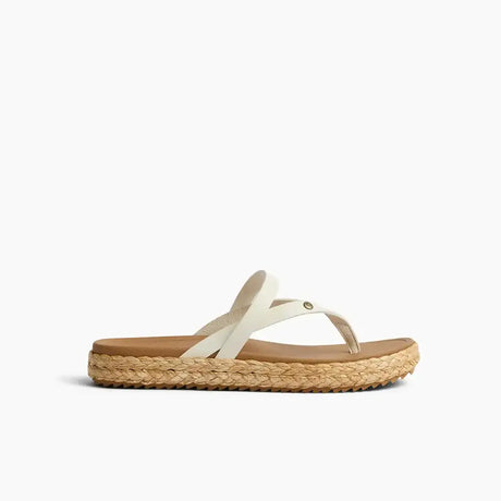 Reef Reef Women VISTA CARMEN - Whisper White Whisper White 5 Womens Sandals Flip Flop 5 to 11