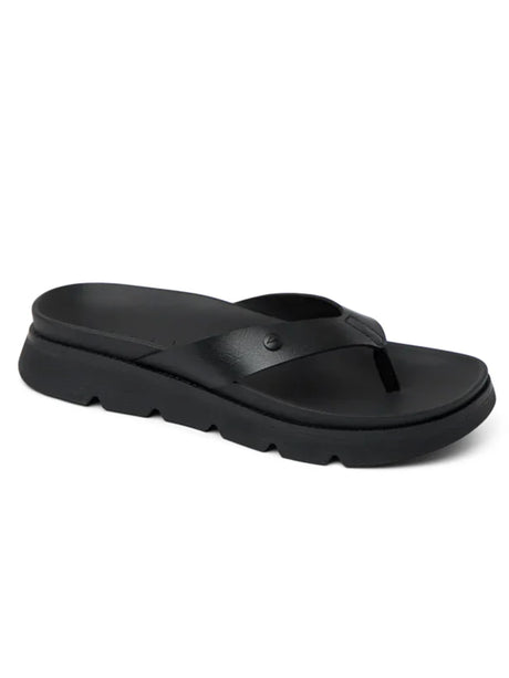 Reef Reef Women Vista Luxe Vivianahh Sandal - Black/Black Black/Black 7 Womens Sandals Flip Flop 5 to 11