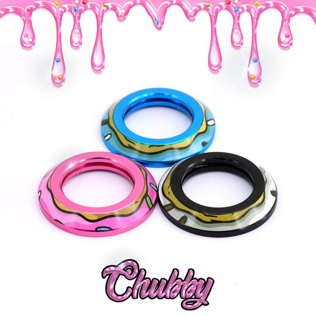 Chubby Donut Black/white - Integrated Headset