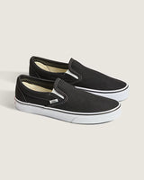 Vans Vans Kids Classic Slip-Ons Black/ True White Black/ True White 12 Youth Boys Skate Shoes 5T-13T & 1-7 US Size