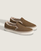 Vans Vans Unisex Classic Slip On - Cozy Hug Sepia Cozy Hug Sepia Mens 4.5/ Womens 6 Unisex Slip On Shoes 6 to 18