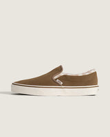Vans Vans Unisex Classic Slip On - Cozy Hug Sepia Cozy Hug Sepia Mens 4.5/ Womens 6 Unisex Slip On Shoes 6 to 18