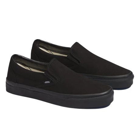 Van's Van's Unisex Classic Slip-On - Black/Black Black/Black 6/7.5 Unisex Slip On Shoes 6 to 18