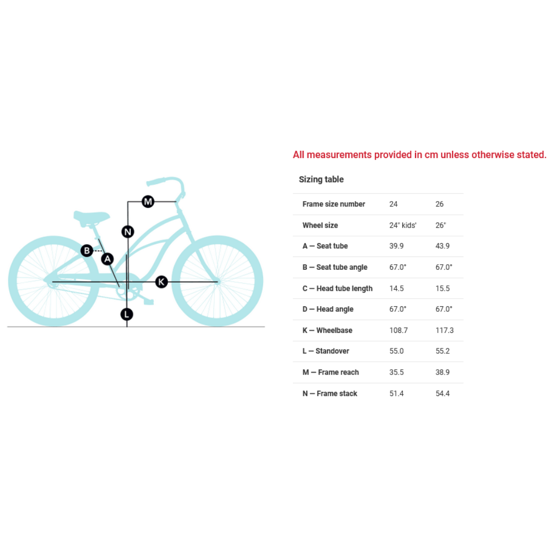 Vélo pour femmes Electra Cruiser Lux 3I