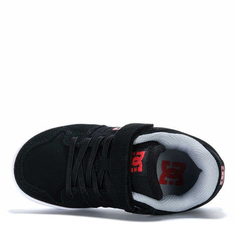 DC DC Youth Manteca 4 V Skate Shoes - Black/Red Black/Red 12 Youth Boys Skate Shoes 5T-13T & 1-7 US Size