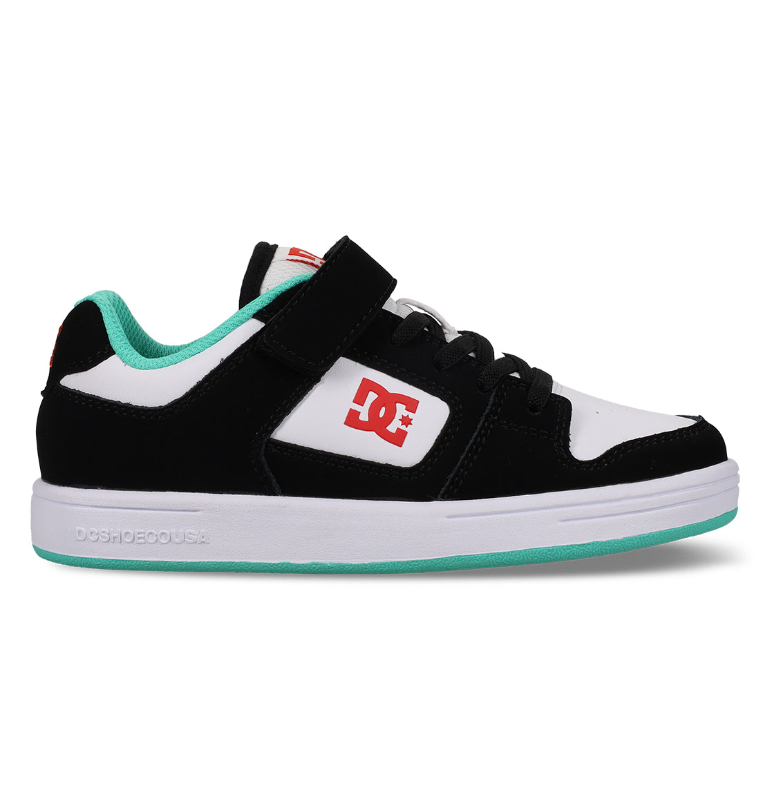 DC Youth Manteca 4 V Shoes - Black/Orange/Mint