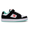 DC Youth Manteca 4 V Shoes - Black/Orange/Mint