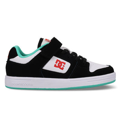 DC Youth Manteca 4 V Shoes - Black/Orange/Mint