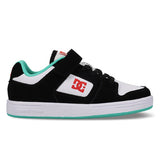 DC Youth Manteca 4 V Shoes - Black/Orange/Mint