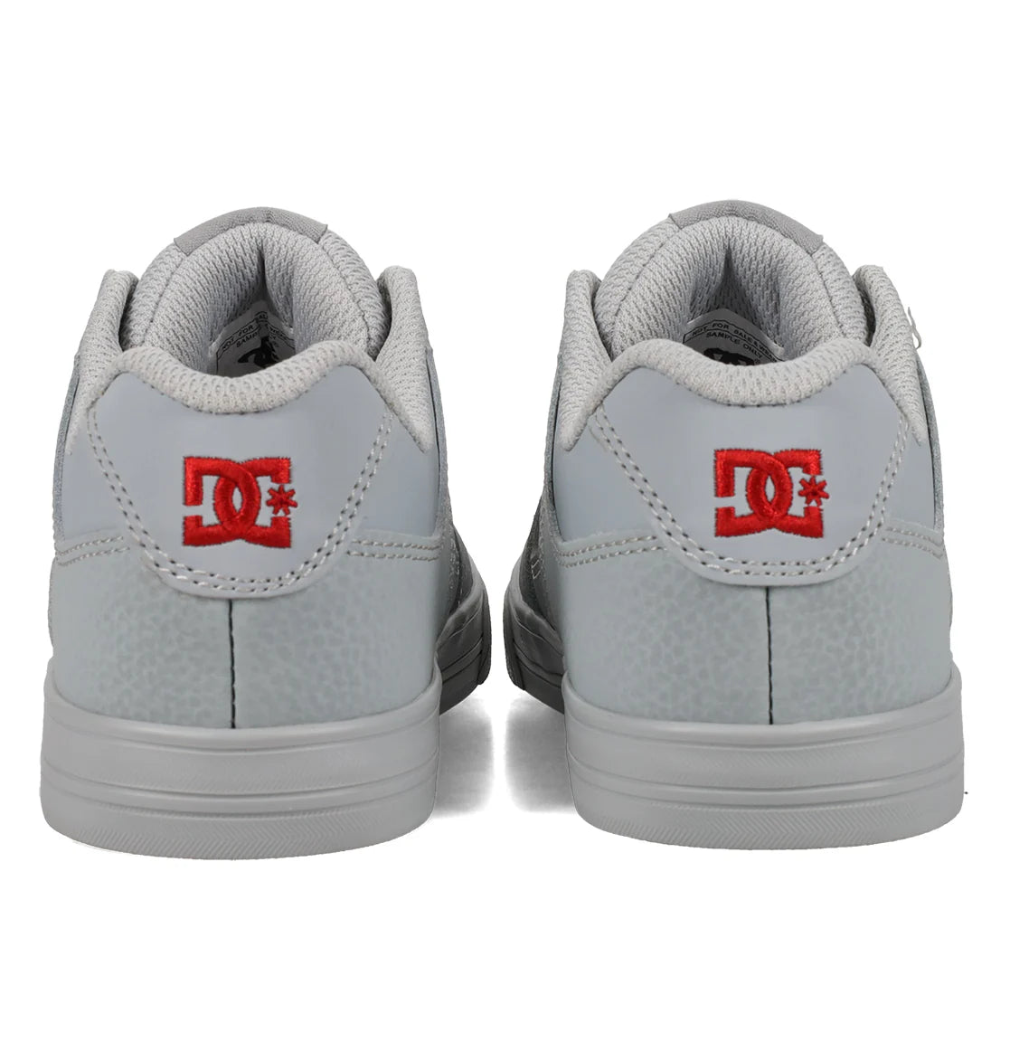 DC Youth Pure Elastic Shoes - Grey/Red