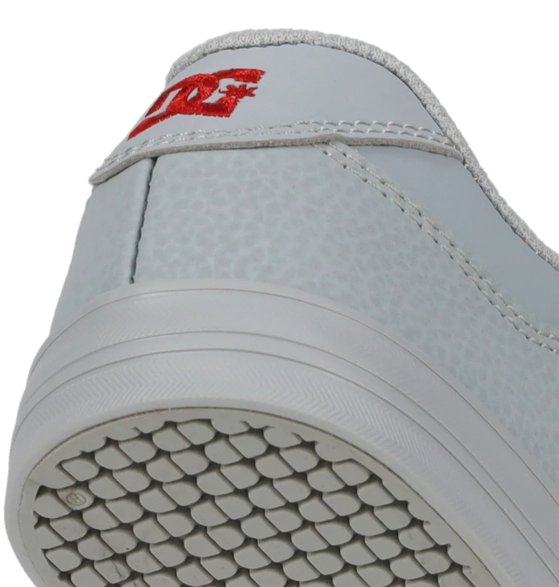 DC Youth Pure Elastic Shoes - Grey/Red