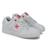 DC Youth Pure Elastic Shoes - Grey/Red