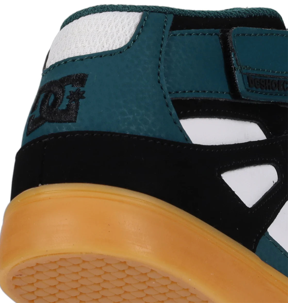 DC Youth Pure High Top EV Shoes - Black/Green/Gum