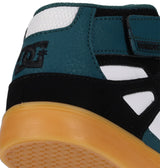 DC Youth Pure High Top EV Shoes - Black/Green/Gum