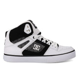 DC Men's Pure High-Top WC Shoes - Grey/White/Grey