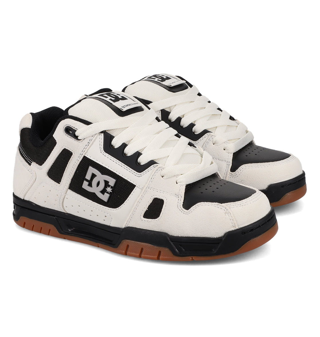 DC Men's Stag Shoes - Off White/Black
