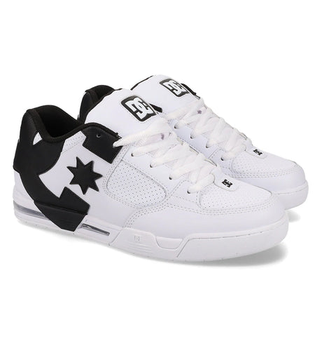 DC DC Men's  Command Skate Shoes - White/Black White/Black 10 Mens Skate Shoes 6 to 18