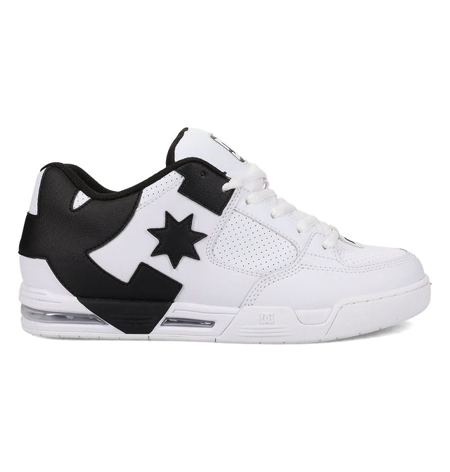 DC DC Men's  Command Skate Shoes - White/Black White/Black 10 Mens Skate Shoes 6 to 18