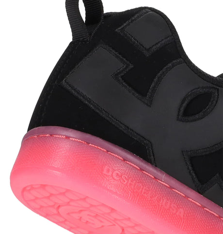 DC DC Women's  Court Graffik Le  Skate Shoes - Black Black 8 Womens Skate Shoes 5 to 11