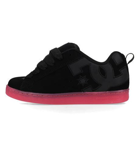DC DC Women's  Court Graffik Le  Skate Shoes - Black Black 8 Womens Skate Shoes 5 to 11