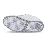 DC DC Men's Court Graffik SQ Shoes - White/Grey White/Grey 9 Mens Shoes 6 to 18