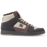 DC DC Men's Macteca 4 Hi WR Shoes - Dark Grey/Light Grey Dark Grey/Light Grey 9 Mens High Top Shoes 6 to 18