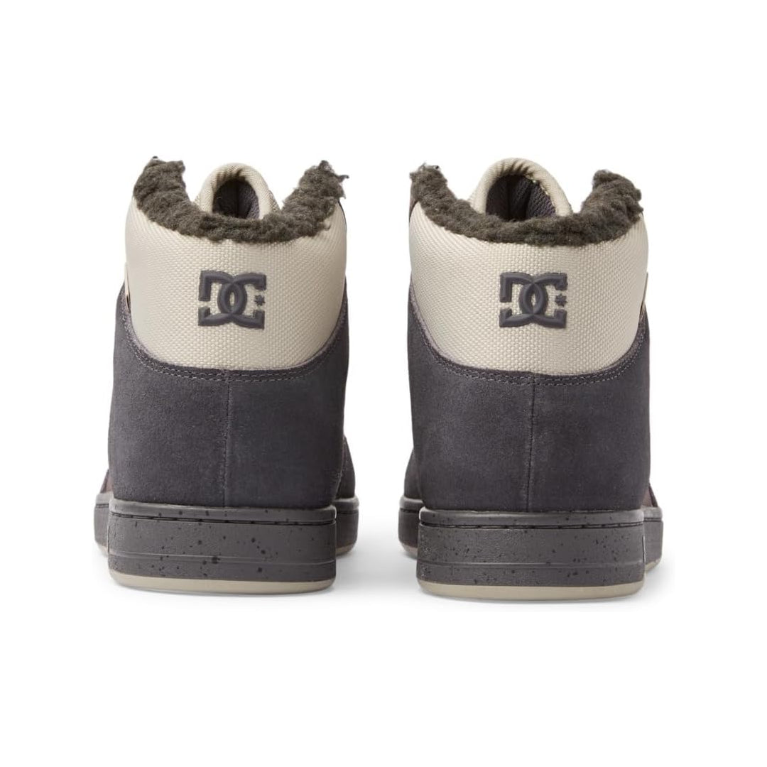 DC DC Men's Macteca 4 Hi WR Shoes - Dark Grey/Light Grey Dark Grey/Light Grey 9 Mens High Top Shoes 6 to 18