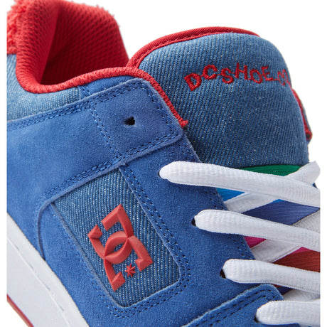 DC DC Men's Manteca 4 S Shoes - Blue/Red Blue/Red 9 Mens Skate Shoes 6 to 18