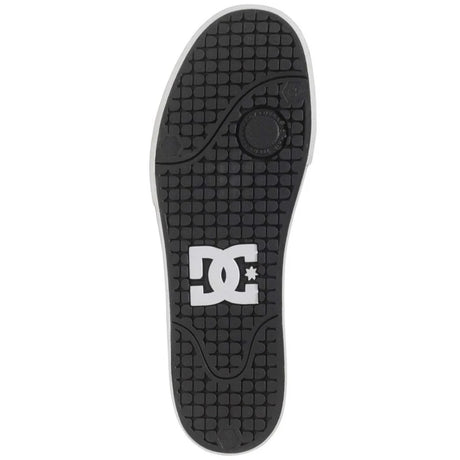 DC DC Men's  Pure Skate Shoes - Black/Black/White Black/Black/White 10 Mens Skate Shoes 6 to 18