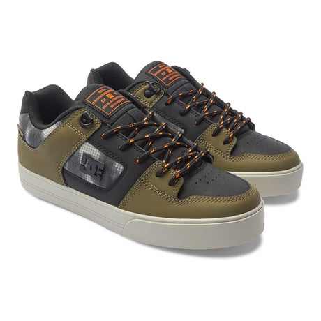 DC DC Pure Wintered Shoes - Black/Olive Night Black/Olive Night 9 Mens Winter Boots 6 to 18