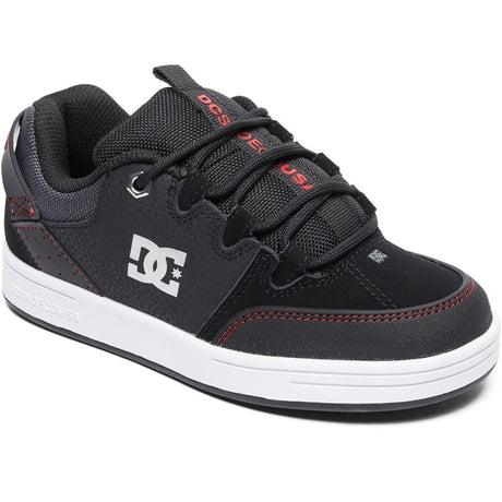 DC DC Kids Syntax Shoes BLACK-RED 1 Youth Boys Skate Shoes 5T-13T & 1-7 US Size
