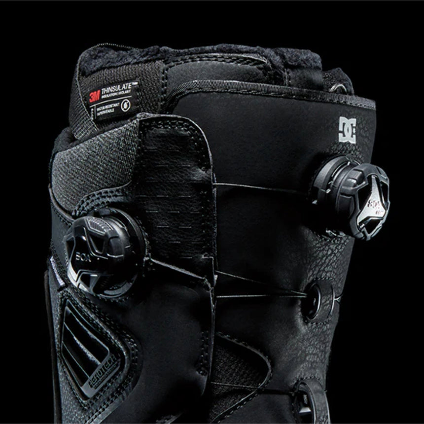 DC Men's Control Step On Boa Boots - Black/White
