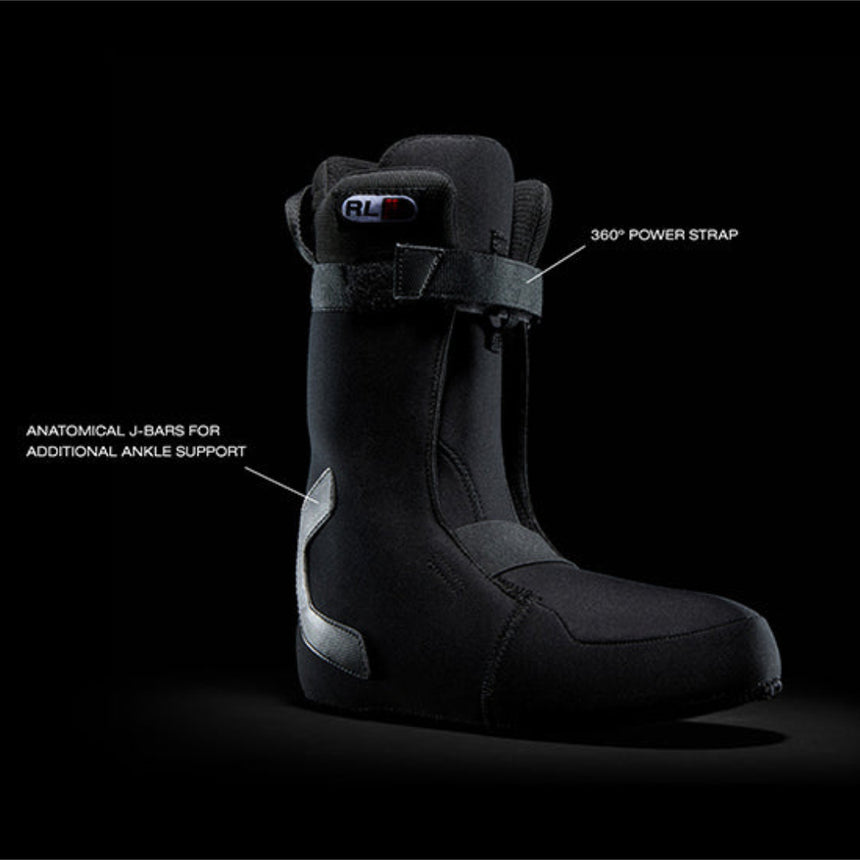 DC Men's Control Step On Boa Boots - Black/White