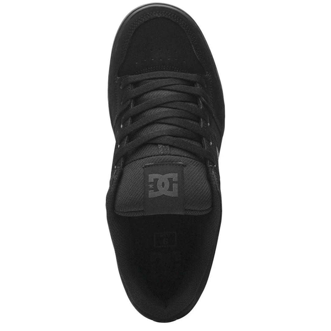 DC DC Men's Pure Skate Shoes BLACK/PIRATE BLACK 8 Mens Skate Shoes 6 to 18