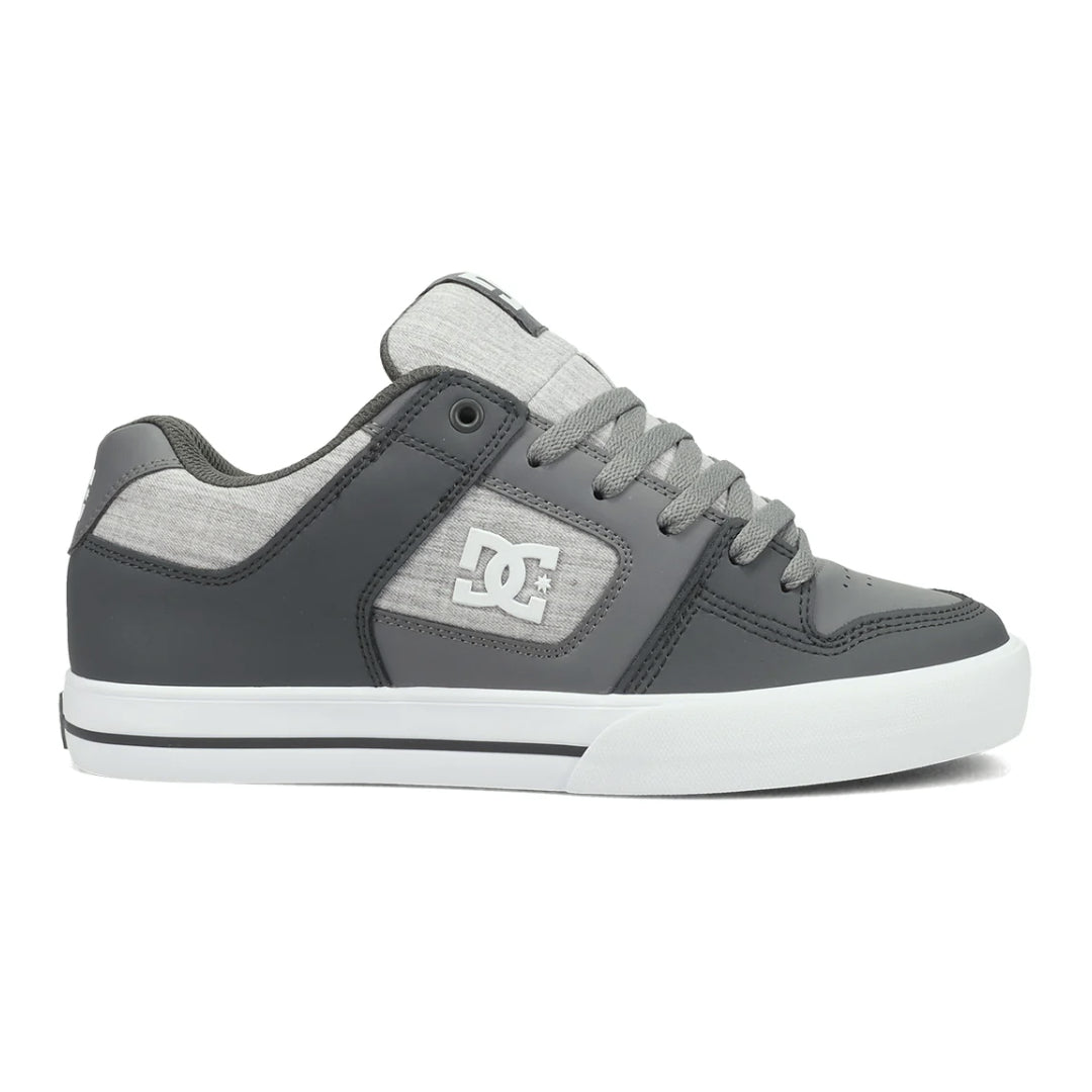 DC DC Men's Pure Skate Shoes BLACK/PIRATE BLACK 8 Mens Skate Shoes 6 to 18