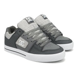 DC DC Men's Pure Skate Shoes BLACK/PIRATE BLACK 8 Mens Skate Shoes 6 to 18