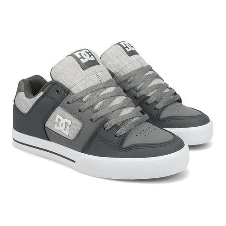 DC DC Men's Pure Skate Shoes BLACK/PIRATE BLACK 8 Mens Skate Shoes 6 to 18