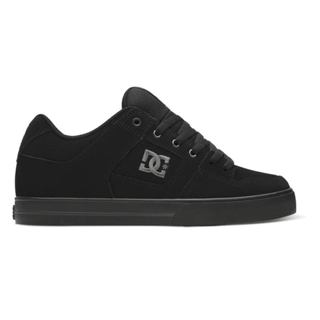 DC DC Men's Pure Skate Shoes BLACK/PIRATE BLACK 8 Mens Skate Shoes 6 to 18